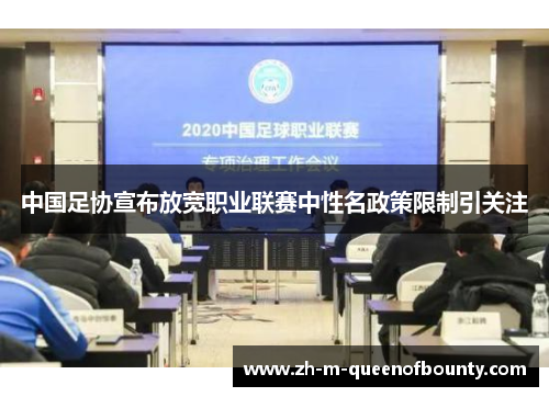 中国足协宣布放宽职业联赛中性名政策限制引关注